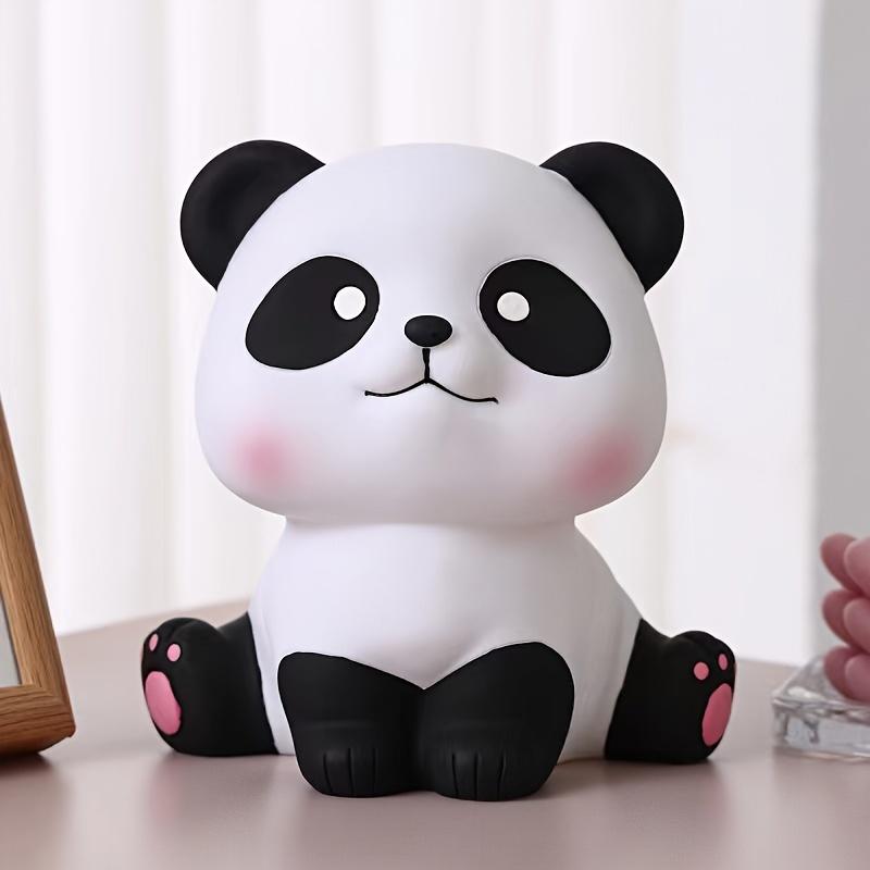 Panda Money Bank Shatterproof Piggy Bank First Coin Bank Best Christmas Birthday Gift for Kids Boys Girls Home Decoration