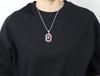goodvibrations Rasta Ethiopian Lion Pendant Top in 925 Sterling Silver