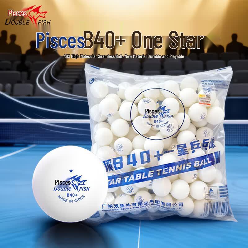 Double Fish V40+ ABS Seamless Table Tennis Balls