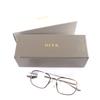 Pristine DITA Glasses WANDOUIR Two point Silver mens DTX180-A-03 Used