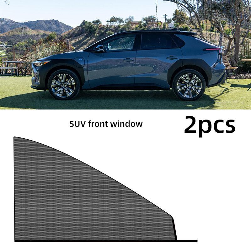 Houseeker 2pcs Mesh Car Side Window Net Auto Sun Visor Protector Mosquito Window Net Anti Insect Fly Screen Curtain
