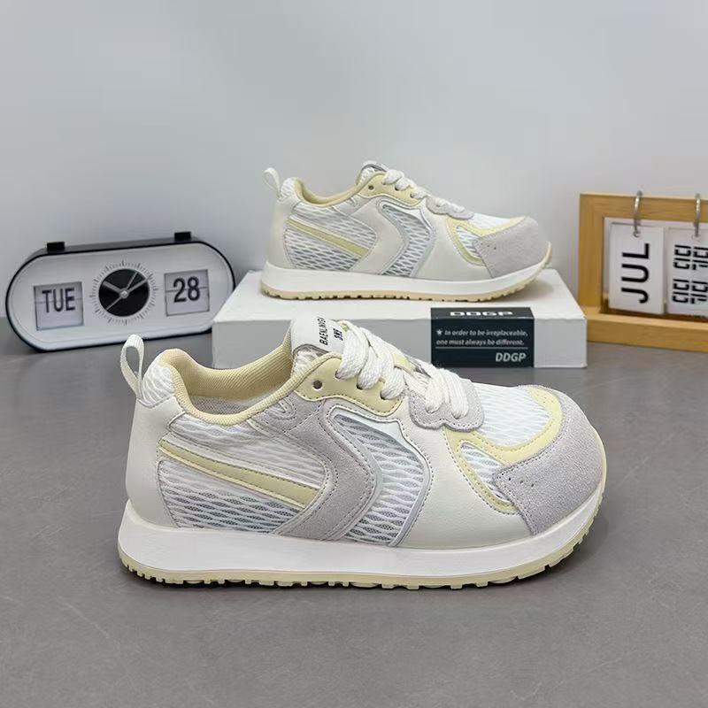 Super Fire Fat Head German Training Shoes Women's Summer Breathable Mesh 2025 New Fashion Versatile Platform Sports and Leisure Women's Shoes