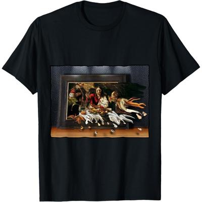 Cina cea de taină Leonardo Da Vinci Picturi de Artă Clasică Tricou