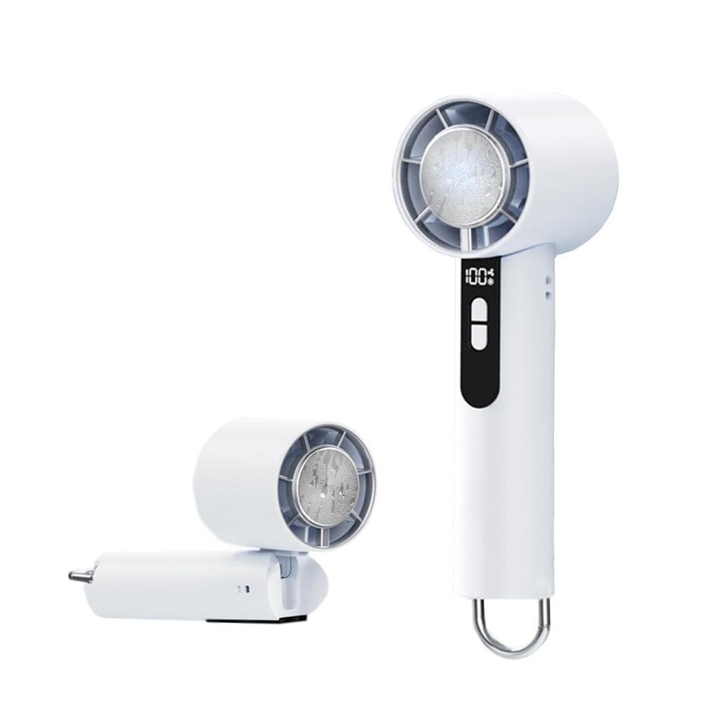 Summer New Instant Cooling Portable Portable Fan with Cooling Fast Handheld Airflow 3000mAh Large Powerful or Up to 9 Hours of Compact and Perfect for