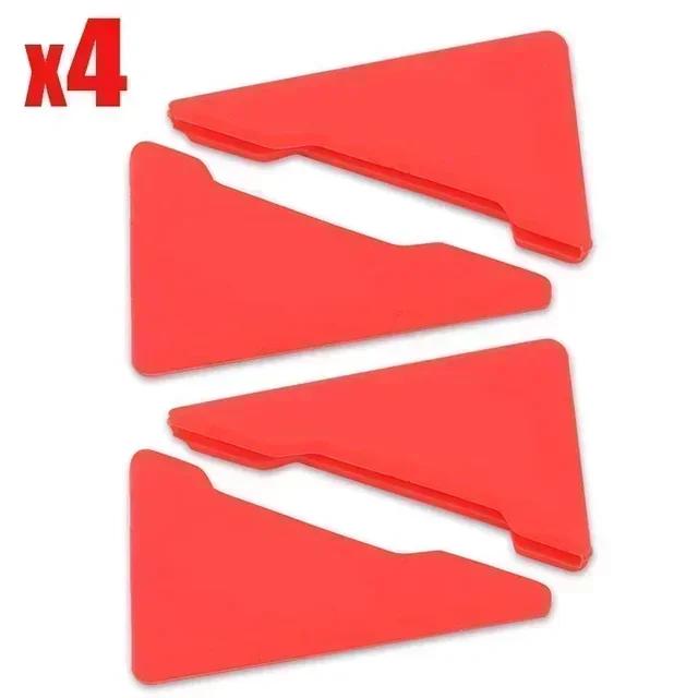 2/4pcs Car Door Corner Protective Cover Anti-collision Anti-Scratch Silicone Protection Covers Car Door Corner Guard Accessories