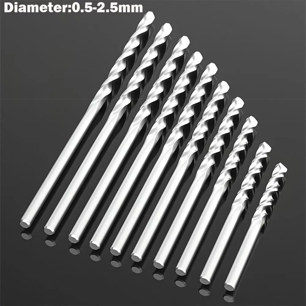 Multifunctional Straight Shank Drill Bit Mini High Speed Steel Twist Drill Bit Hand Tools Wood