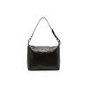 Longchamp Le Pliage Xtra 32 Snap Zipper Leather Crescent Bag Women Handbags Black 10189987001