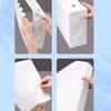 Minimalist Desktop File Organizer - Foldable & Lightweight, PP Material, Perfect for Office and Student Use
