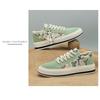 Men's Shoes, Fashion Breathable National Style Corduroy Casual Loafers One Foot Stirrup Men's Board Shoes Cloth Shoes
