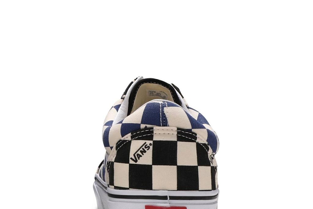 Vans Old Skool 'Big Check Black Navy' VN0A4U3BWRT Men's Shoes