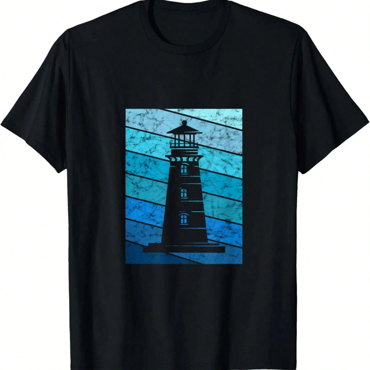 Lighthouse Retro Vintage Seaside Life Sailing Beach Lover T-Shirt S