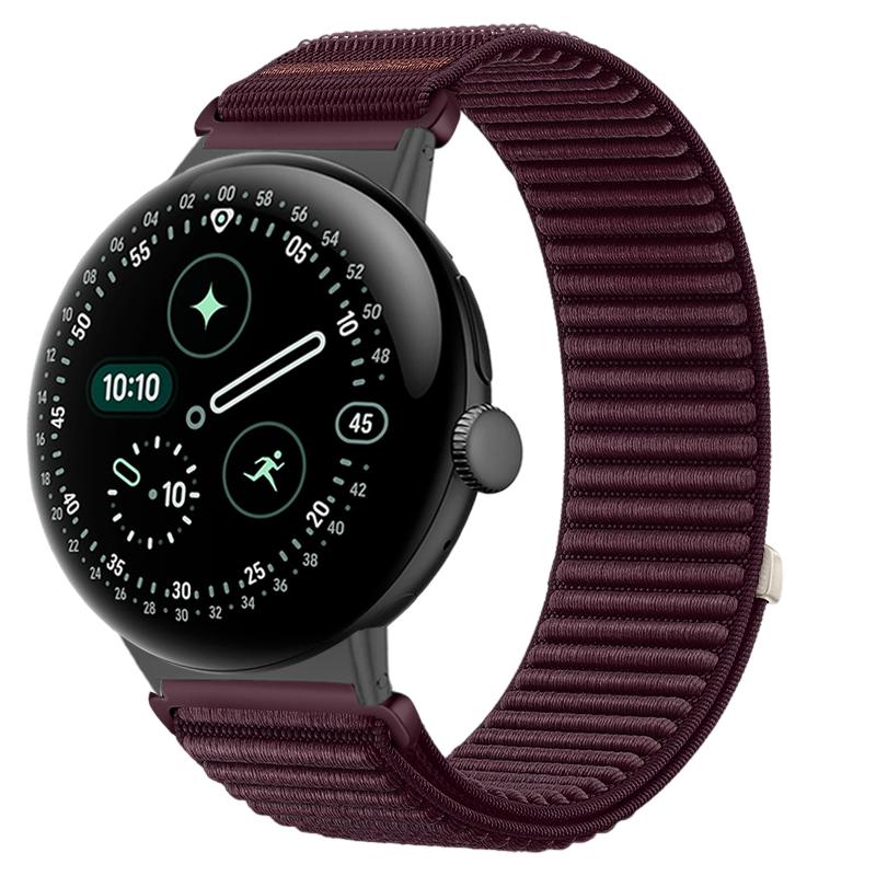 Nylon Braid Strap Compatible with Google Pixel 3 45mm Sport Wrist Band for Google Pixel 3 45mm Band Adjustable Smart Watch Strap