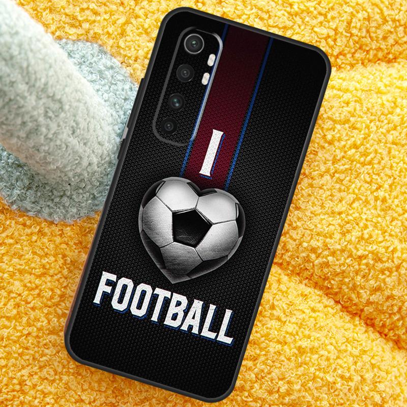 Football Soccer Ball Case For Xiaomi 15 14 Ultra 13T 14T 15T 17 Pro Max Cover For POCO X7 F8 Pro X3 X5 X6 F5 F6 F7