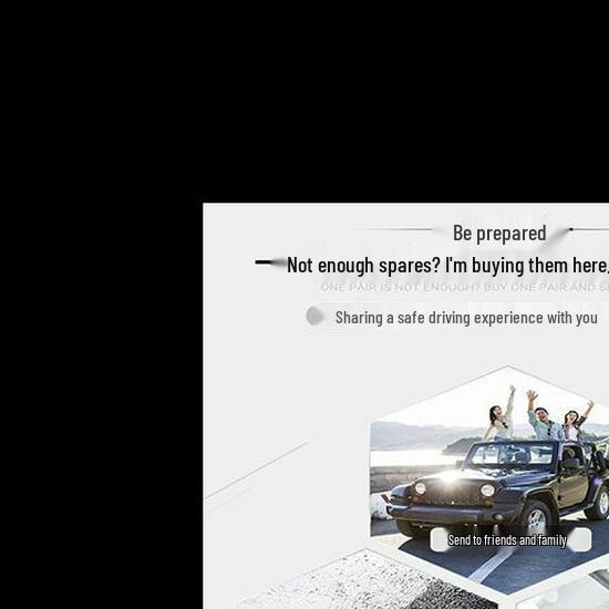 Premium Frameless Wiper Blades for Great Wall M2 - Compatible with Front Windows of Both New and Old Models