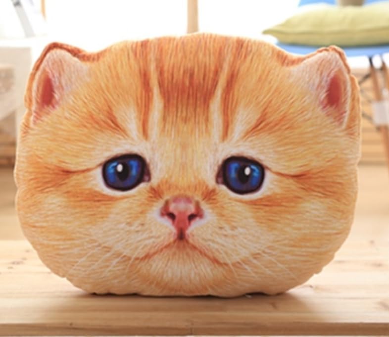 

Face Cushion Body Pillow Plush Toy Brown Black American Mackerel Funny Instagram [dokidoki] Cat/Kitten Tabby, Tabby, Shorthair, Tabby, Item, Gift,