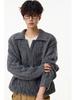 Unisex Faux Two-Piece V-Neck Knit Sweater - Loose, Lazy Style Wool Base Layer for Autumn/Winter.