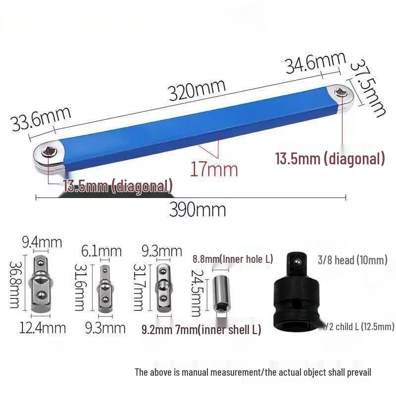 Jingyi Multi-functional Extension Ratchet Wrench