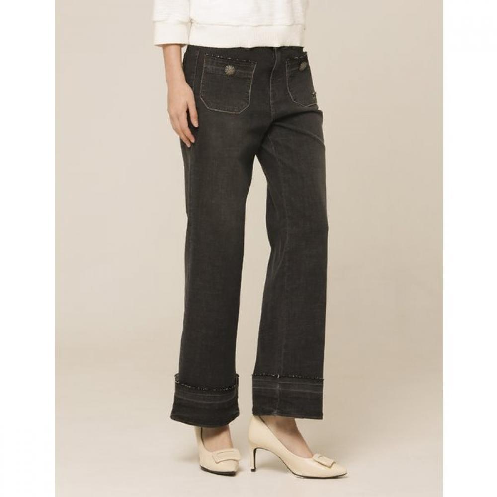 Son Jung Wan Roll Up Washing Denim Pants Zjl6161071