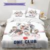 Sydney Roosters Unite Bedding Quilt Set Quilt Cover Pillowcase Home Decoration Birthday Gift (1 * Duvet Cover + 2 * Pillowcase, Without Core)