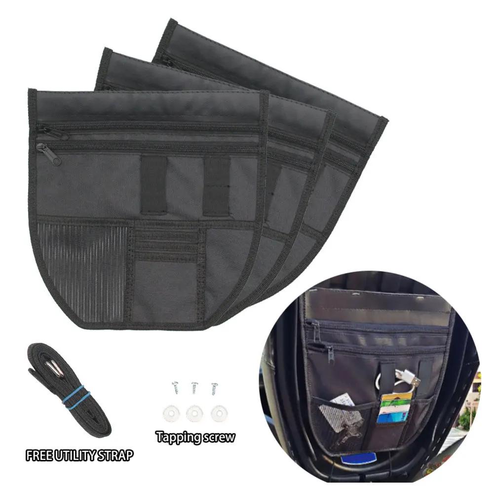 

Black Nylon Storage Bag Tool Bag For Seats For Nmax 155 V1/V2 Motorcycle Seat Under Storage Pouch Bag Tool Bag China Mainland