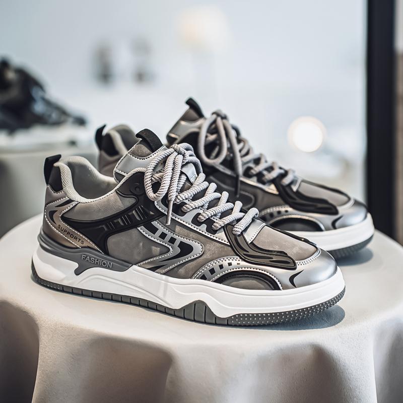 

Новые мужские классические модные низкие кроссовки для скейтбординга на толстой подошве, удобные кроссовки для баскетбола на мягкой подошве 44