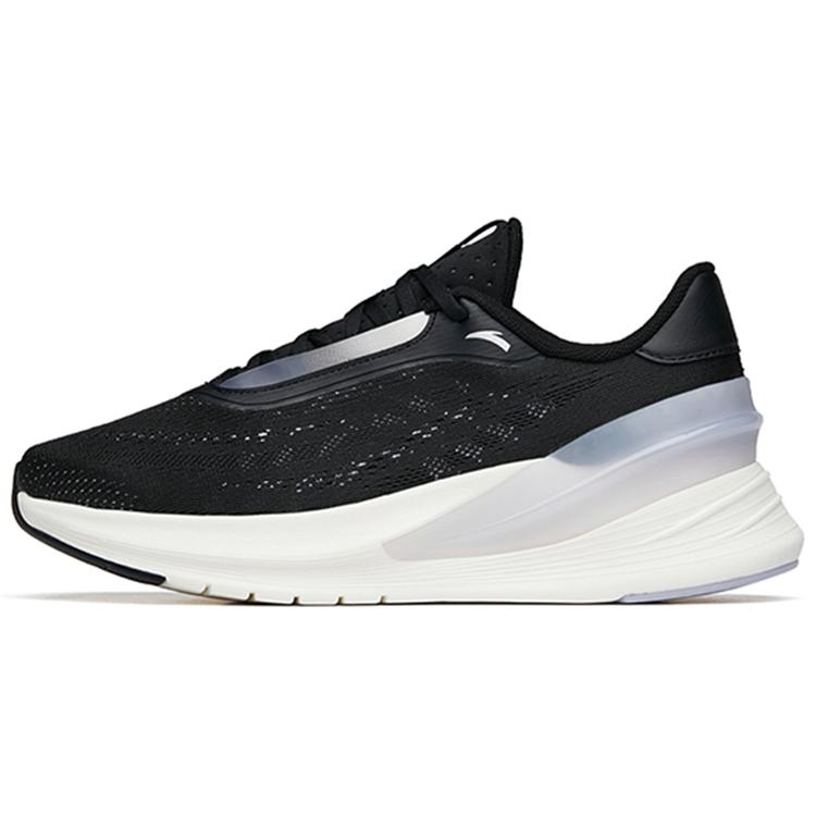 Anta Lightweight Cushioning Low top Running Shoes Women's Black Gray 122215556-1
