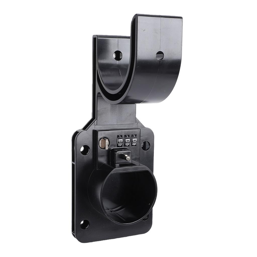 EV Charger Nozzle Holster Dock with Lock Wall Mount Charging Cable Holder Organizer for GB T Electric Vehicles