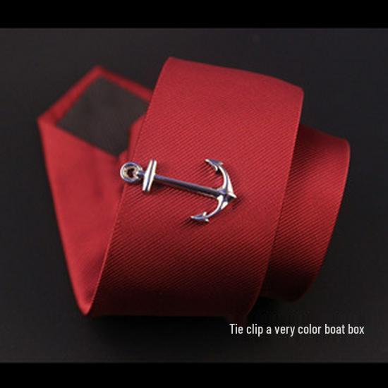 Men's Stylish Silver & Gold Tie Clip Set - Modern, Sleek Designs