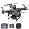 Remote Control Quadcopter, Headless Plane with Brushless Motor, 8K HD Dual Camere, Gesture Selfie, Altitude Hold and