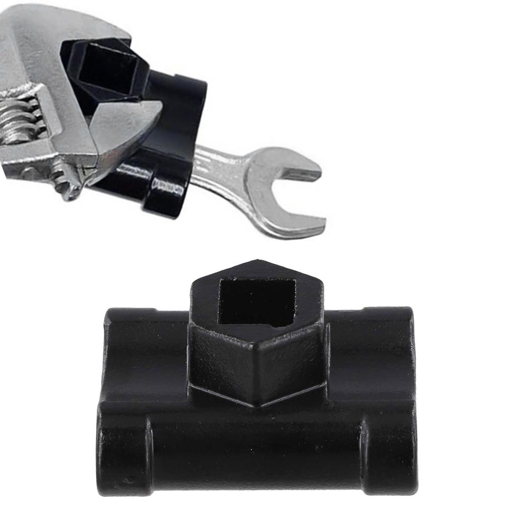 Two-way Adapter Nut Bolt Tool Heavy Duty Tasks Rust-proof Finish Versatile Toolbox Addition 12-inch Drive Compatibility