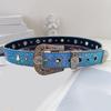 Sequined Belt for Women Fashion Waist Belt  Girl All Matching Belt for Teens Girl Western Vintage Belt Waistband