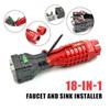 18 In 1 Faucet And Sink Installer Tool Tube Wrench For Home Repair Tube Wrench Plumbing Tools Multifunctional