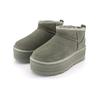 UGG  Classic Ultra Mini Platform Boot Moss Green Women Sneakers 1135092-MSG