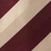 [Ojie] Men's Tie, SilkCotton Blend, Regular Tie, Yamanashi Tie, Mogador Regimental, Made In Japan, Business, Stylish