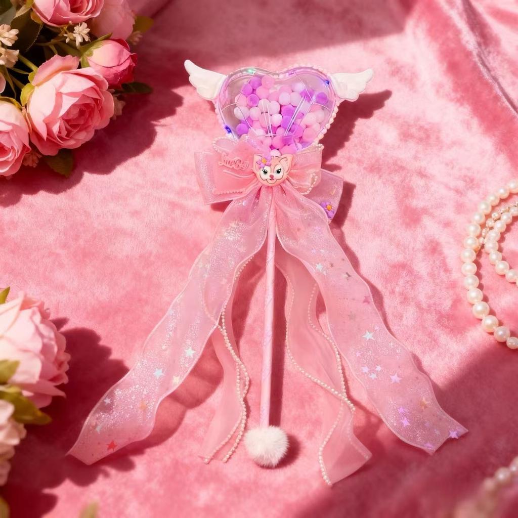 Lina Belle headband, girls' animal tail, children's autumn/winter plush waist bag, Lolita princess dress accessories, hand-held cane, hair
