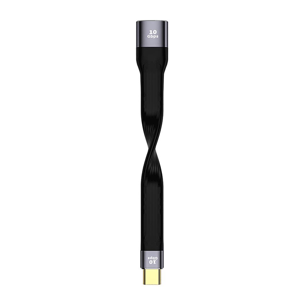 Flexible Data Cable Power-bank Usb3.1 Transmission Fast Charging 10Gbps Short Line