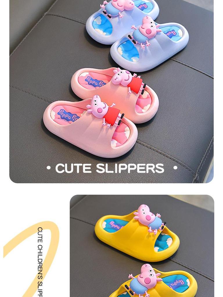 Peppa Pig 2025 New Style Toddler Girls' Anti-slip Indoor Slippers