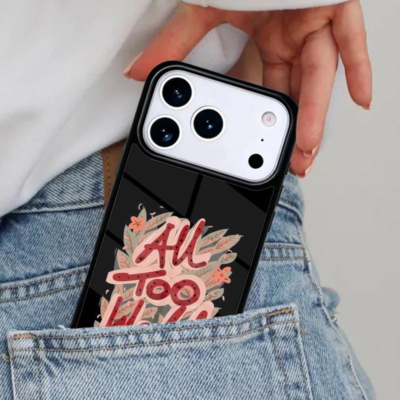 All Too Well Short Film Book Phone Case for iPhone 16e 15 14 13 12 17 Pro Max Plus Air 17pro Cover Coque