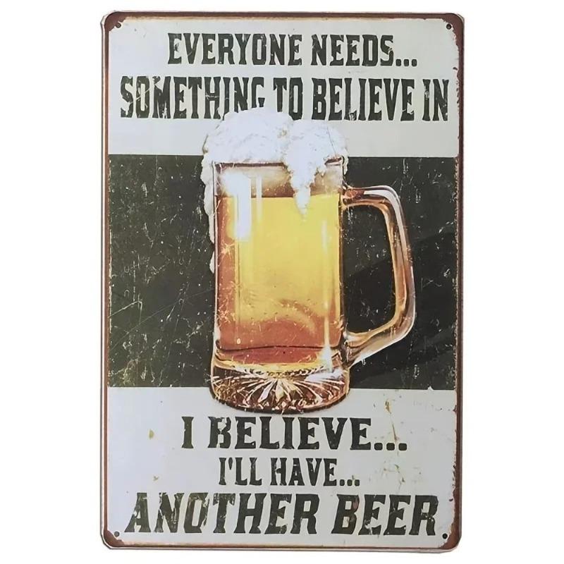 

Beer Types Poster, Brewery Wall Art Decor