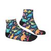 Harajuku Cute Dinosaur Cartoon Socks Novel Funny Happy Compression Socks Unisex Soft Skin-friendly Comfortable Fashion Socks