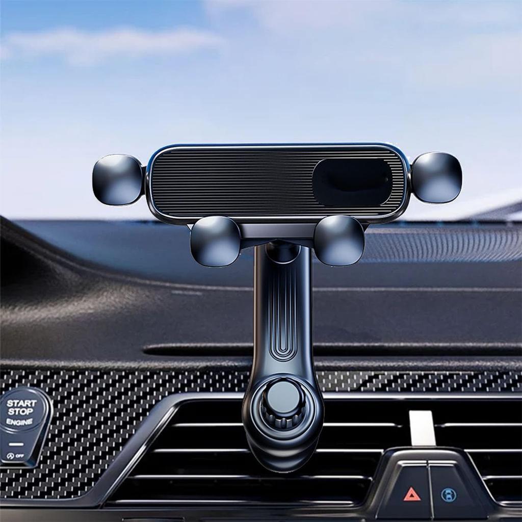 Universal Car Phone Holders Retractable Bracket Adjustable Sturdy Mobile Phone Clip Holder for Navigate Watch Videos