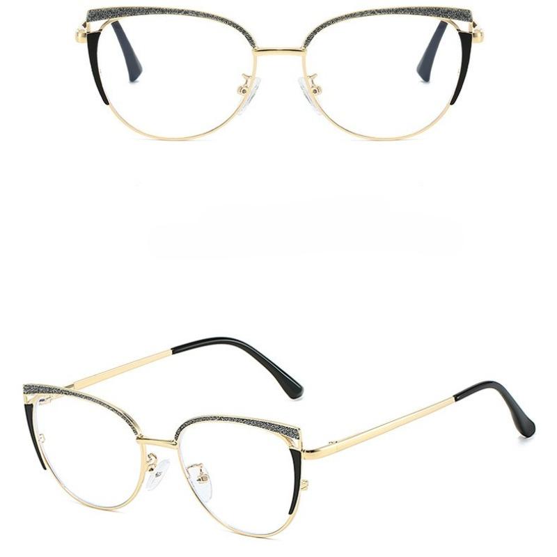 Comfortable Blue Ray Blocking Anti-Blue Light Glasses Eye Protection Metal Square Eyeglasses Ultralight Computer Goggles Office