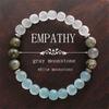 Lucky Handmade Natural Stone Bracelet For Positive Energy Fashionable Original Stone Beads