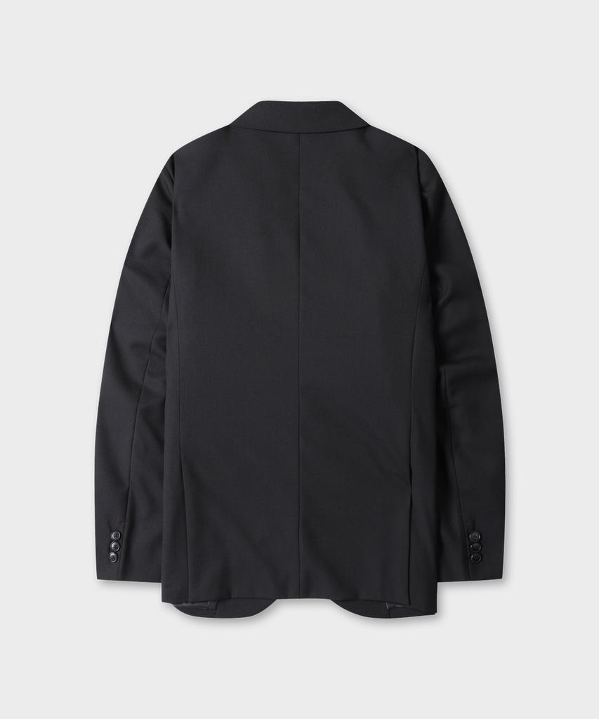 TAILDERN Caine Wool Tailored Jacket Black