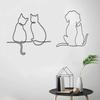 Hot-Selling Metal Animal Wall Art: Iron Craft Decor for Home