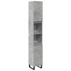 VidaXL Bathroom Cabinet Concrete Grey 30x30x190 Cm, Cabinet, Bathroom Storage Cabinet, Vanity Unit 857201