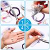 Jewelry Making Supplies Set Head Pins Lobster Clasps Chains Jump Rings Earrings Clasps Hooks for DIY Jewelry Making Accessories