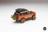 FREESTYLE Gaincorp Products Scale Toyota 4Runner Widebody Overland DiecastTalk Custom Inferno Orange Finished Model 1/64 (Muddy) DTG0018-ORM