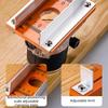 Heavy Duty Router Table Insert Slotting Plate Suitable For Woodworking Benches Precise Aluminum Mounting Bracket Holder