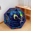Colorfulanimals Pattern Pattern New Style Umbrella, 1 Piece Automatic Folding Umbrella, Portable Travel Umbrella, Outdoor Umbrella, Birthday Gift